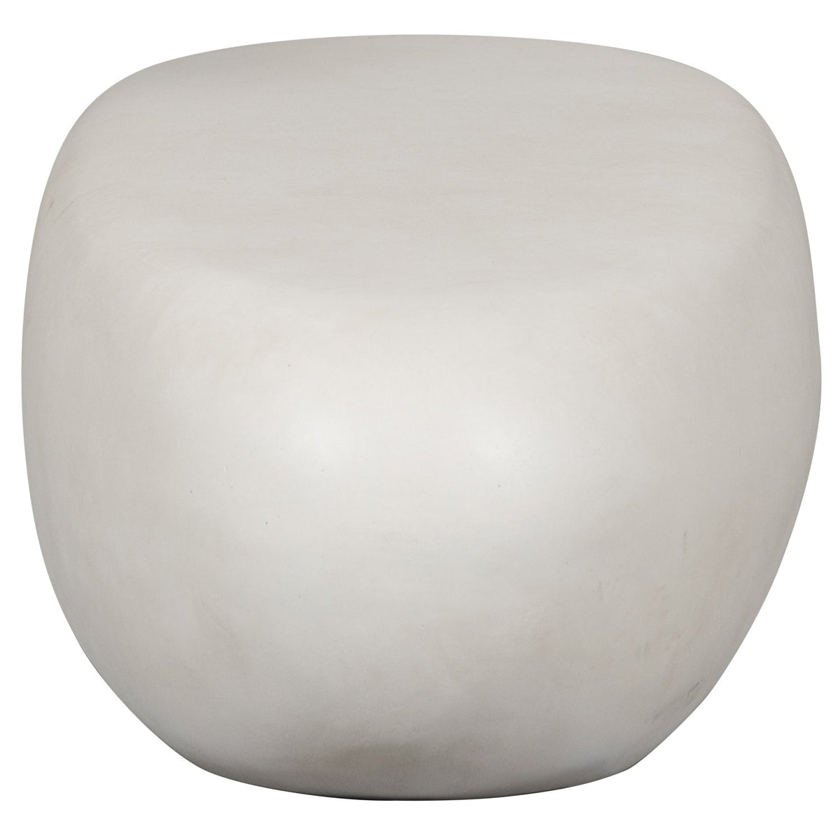 PEBBLE COFFEE TABLE WHITE 28x100x43CM