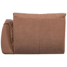 Load image into Gallery viewer, BAGGY 1-SEATER WITH ARM RIGHT WOVEN CHENILLE OLD PINK