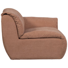 Load image into Gallery viewer, BAGGY 1-SEATER WITH ARM RIGHT WOVEN CHENILLE OLD PINK