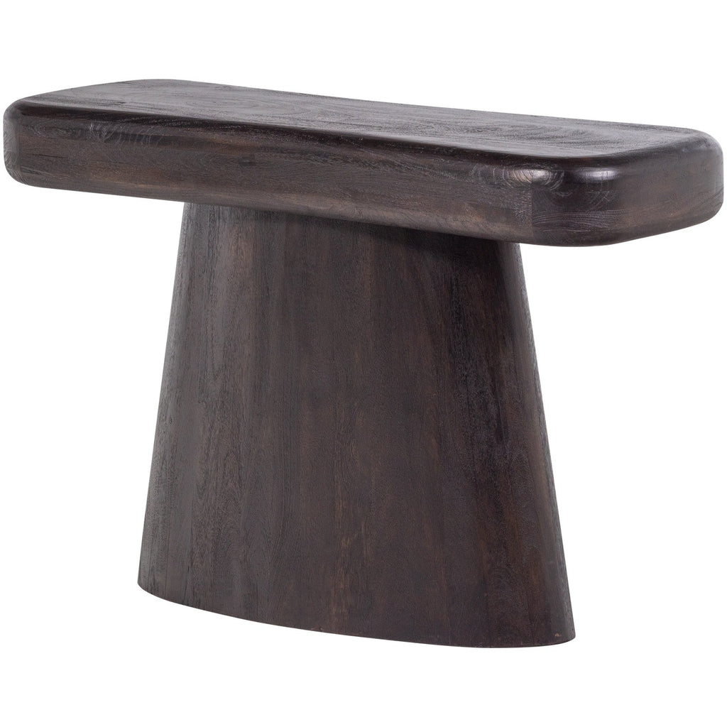 AMCO SIDETABLE MANGO WOOD BLACK