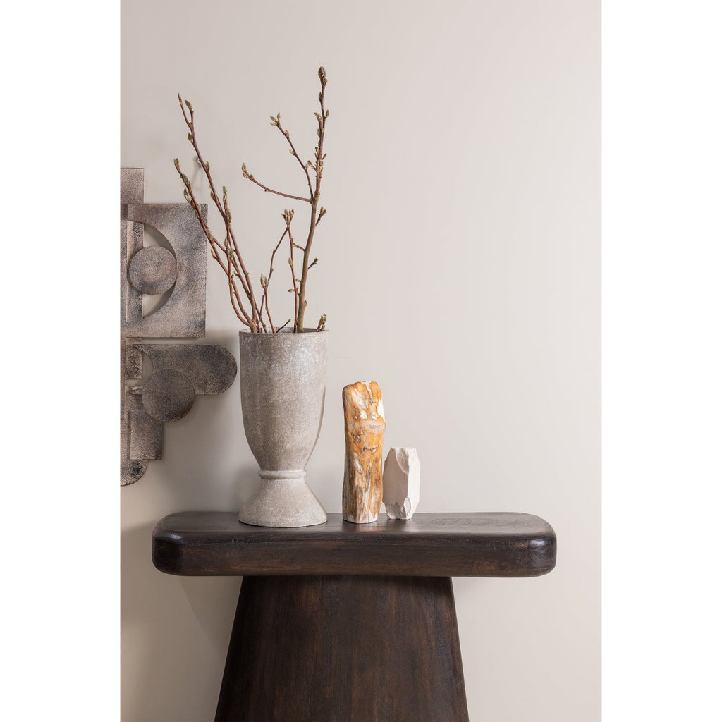 AMCO SIDETABLE MANGO WOOD BLACK