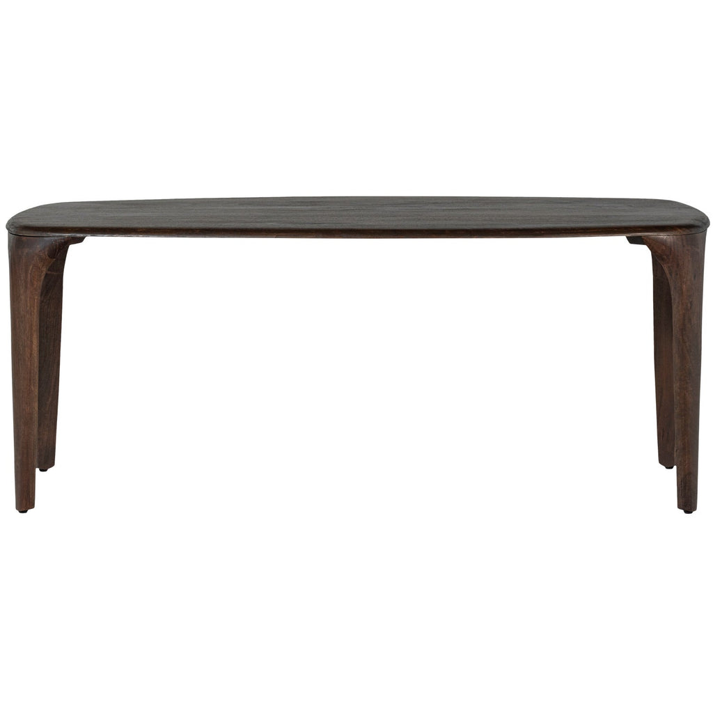 FIORE DINING TABLE MANGO WOOD DARK BROWN 190x95 CM