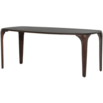 FIORE DINING TABLE MANGO WOOD DARK BROWN 190x95 CM