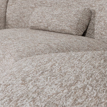 Carica l&#39;immagine nel visualizzatore di Gallery, BATAVIER HALF ROUND SOFA 6-SEATER SAND MELANGE
