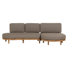 Charger l'image dans la galerie, ZINTO GARDEN LOUNGE SET RIGHT ACACIA WOOD SAND [fsc]