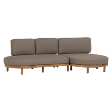 Charger l'image dans la galerie, ZINTO GARDEN LOUNGE SET RIGHT ACACIA WOOD SAND [fsc]