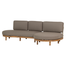 Charger l'image dans la galerie, ZINTO GARDEN LOUNGE SET RIGHT ACACIA WOOD SAND [fsc]