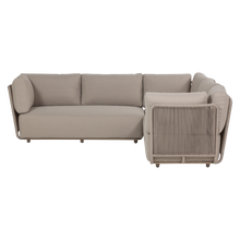 Charger l'image dans la galerie, SORA GARDEN LOUNGE SET METAL/ROPE SAND