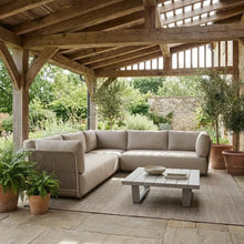 Charger l'image dans la galerie, SORA GARDEN LOUNGE SET METAL/ROPE SAND