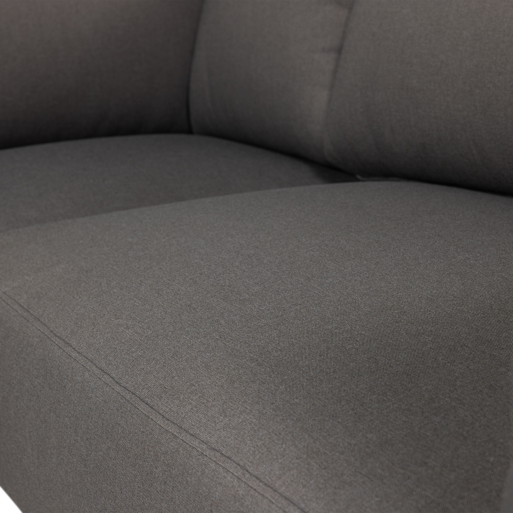 SORA GARDEN LOUNGE SET METAL/ROPE BROWN