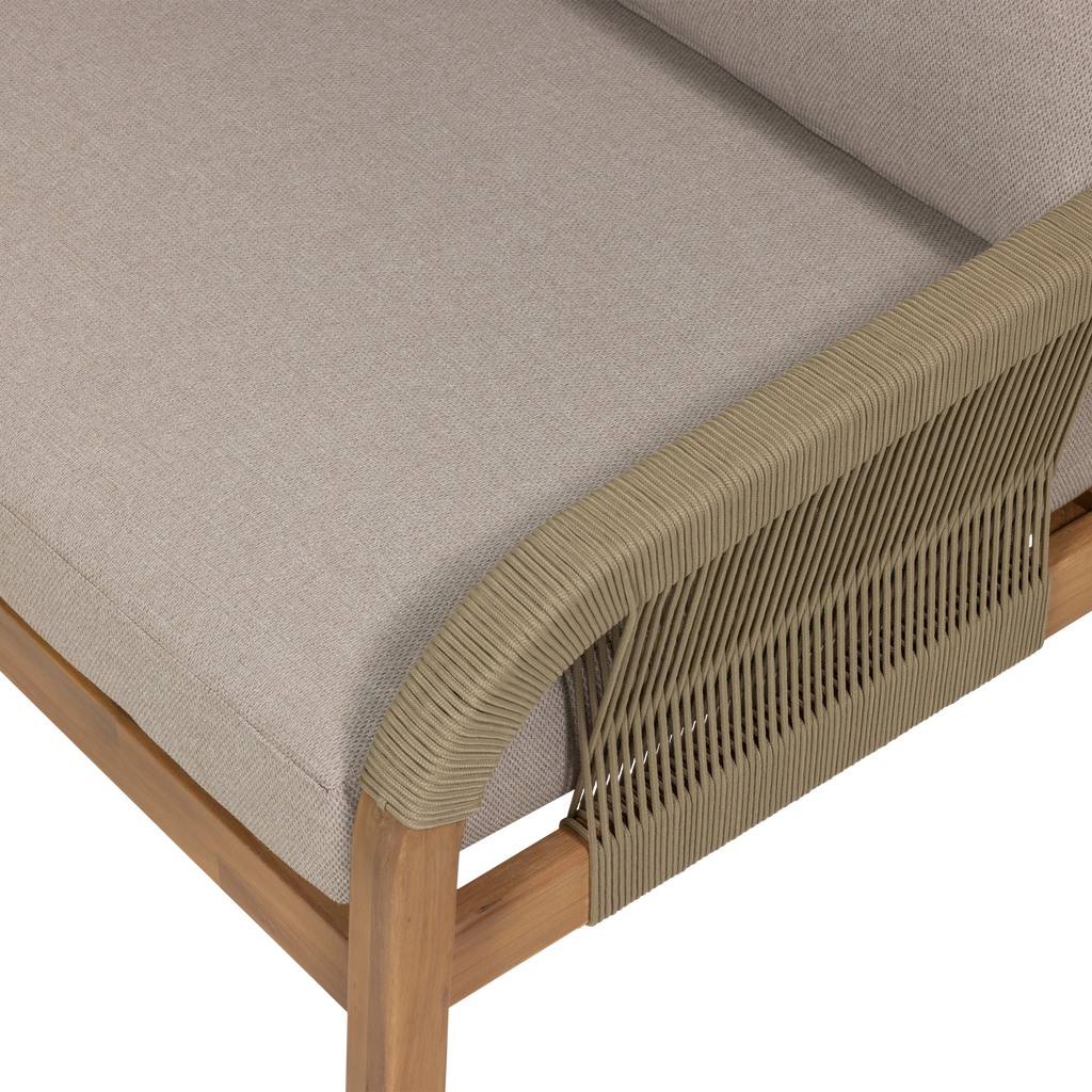 TARO GARDEN LOW DINING LOUNGE SET ACACIA WOOD NATURAL [fsc]