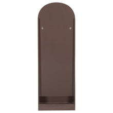 Cargar imagen en el visor de la galería, SOLARI DRESSING MIRROR 175X60 CM WOOD HIGH GLOSS BROWN [fsc]