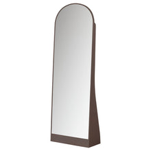 Cargar imagen en el visor de la galería, SOLARI DRESSING MIRROR 175X60 CM WOOD HIGH GLOSS BROWN [fsc]