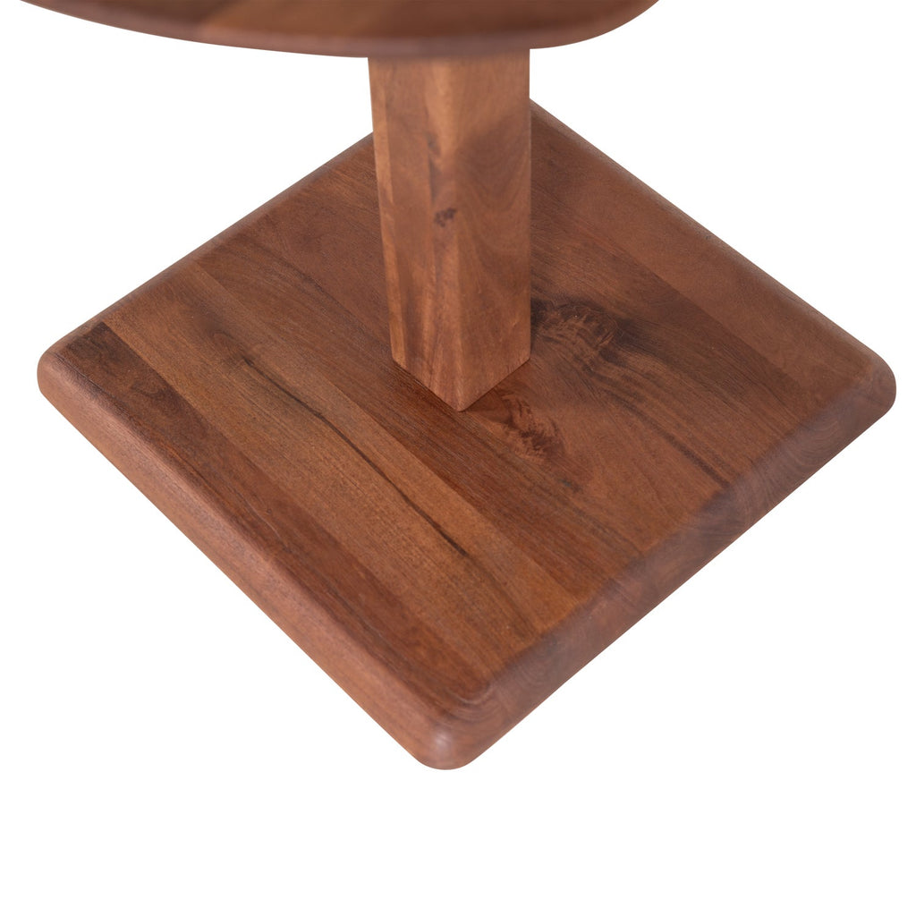 FENO BISTRO TABLE BETWEEN MANGO WOOD BROWN
