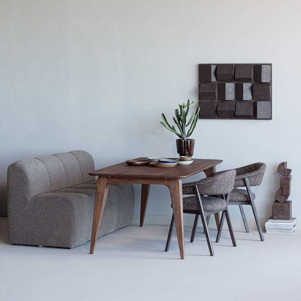 RUBO DINING TABLE 180X95 CM MANGO WOOD BROWN