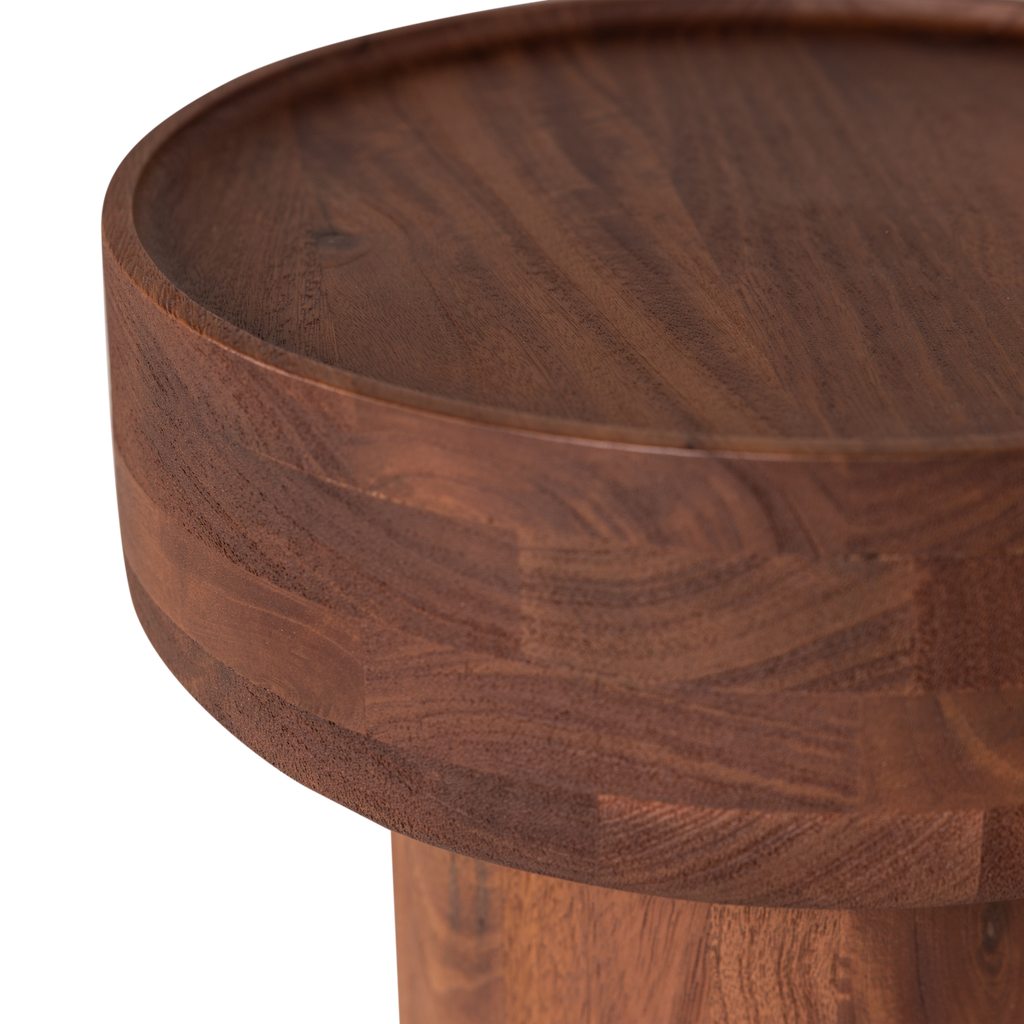 DARA SIDE TABLE MANGO WOOD BROWN