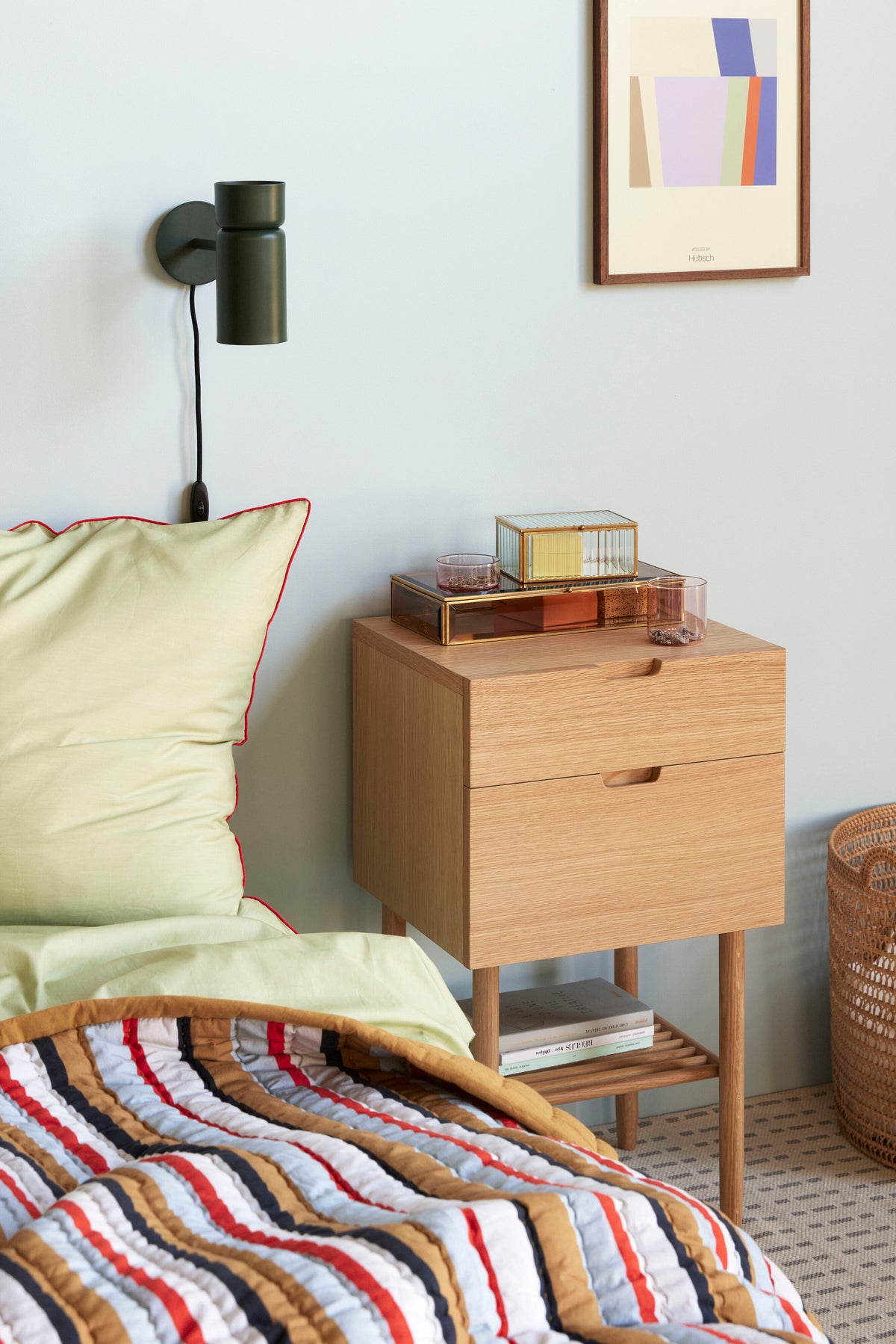 Acorn Bedside Table Natural