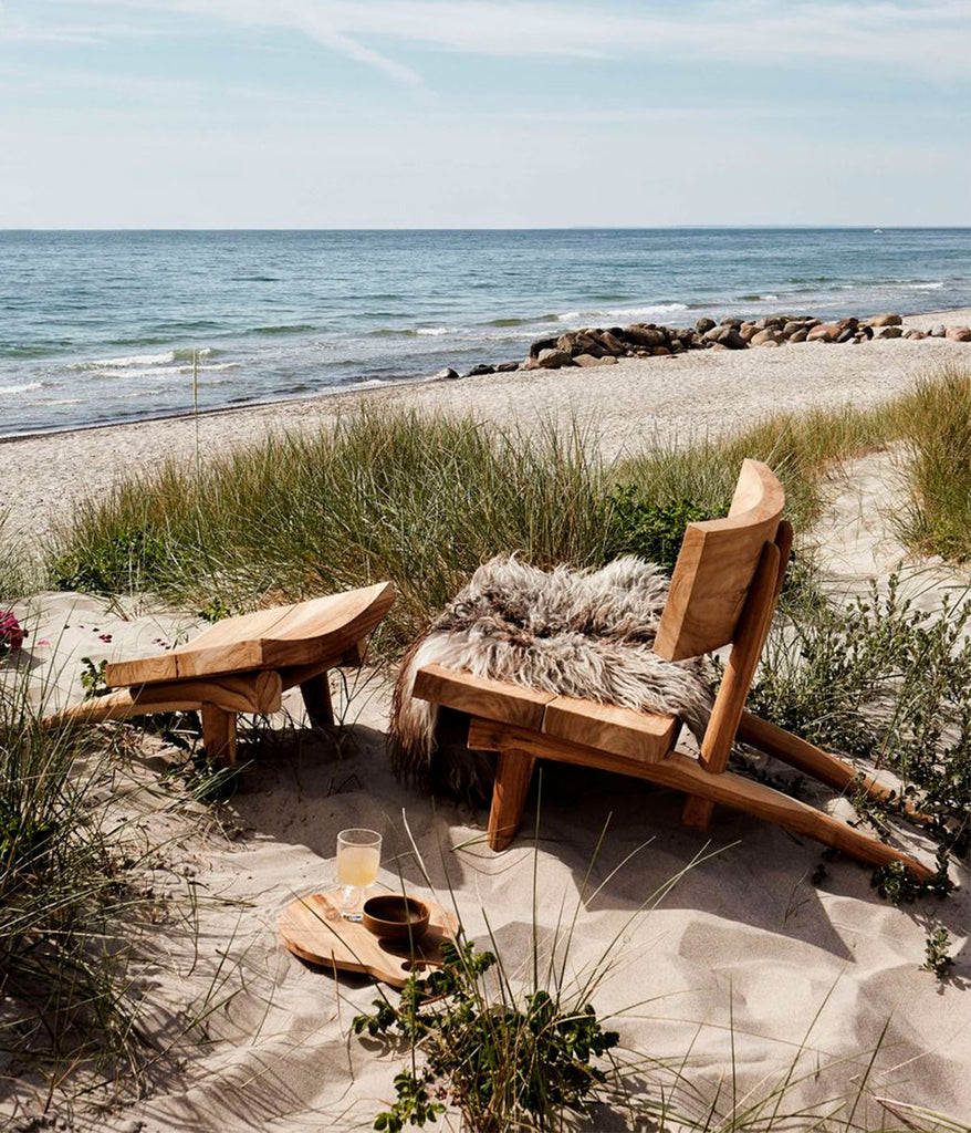 Chair Dakota - Nature Teakwood - H74,5xW67,5xL96,5 cm