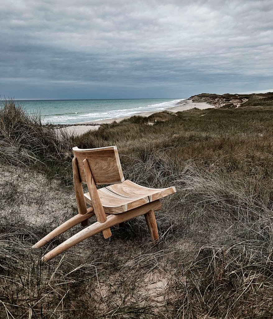 Chair Dakota - Nature Teakwood - H74,5xW67,5xL96,5 cm