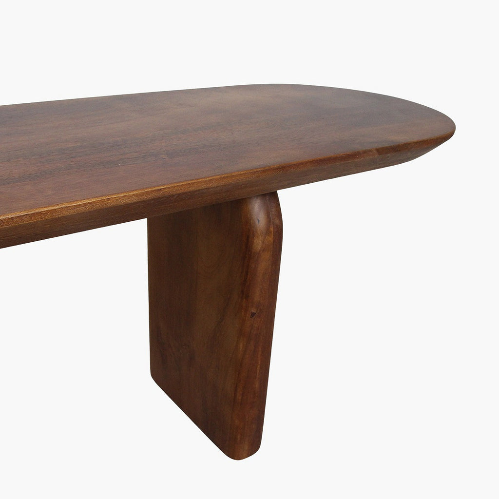 Bullnose bench brown