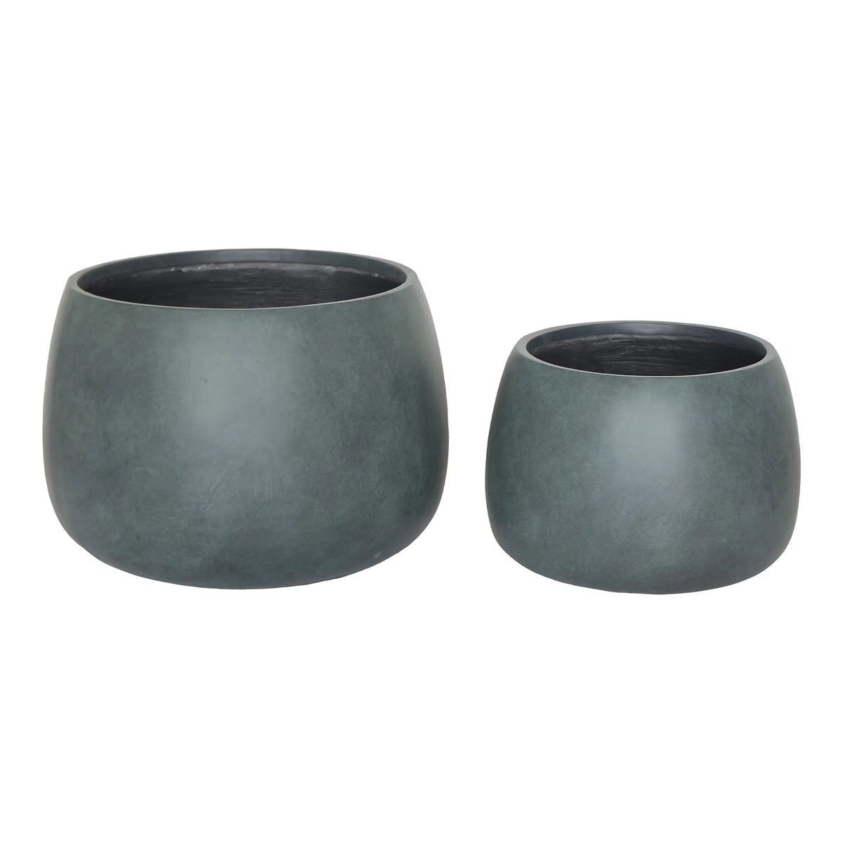 Fiber clay plant pots