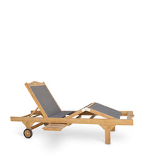 Cargar imagen en el visor de la galería, SUN LOUNGER WITH WHEELS