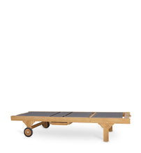 Cargar imagen en el visor de la galería, SUN LOUNGER WITH WHEELS