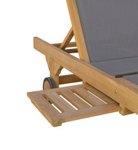 Cargar imagen en el visor de la galería, SUN LOUNGER WITH WHEELS
