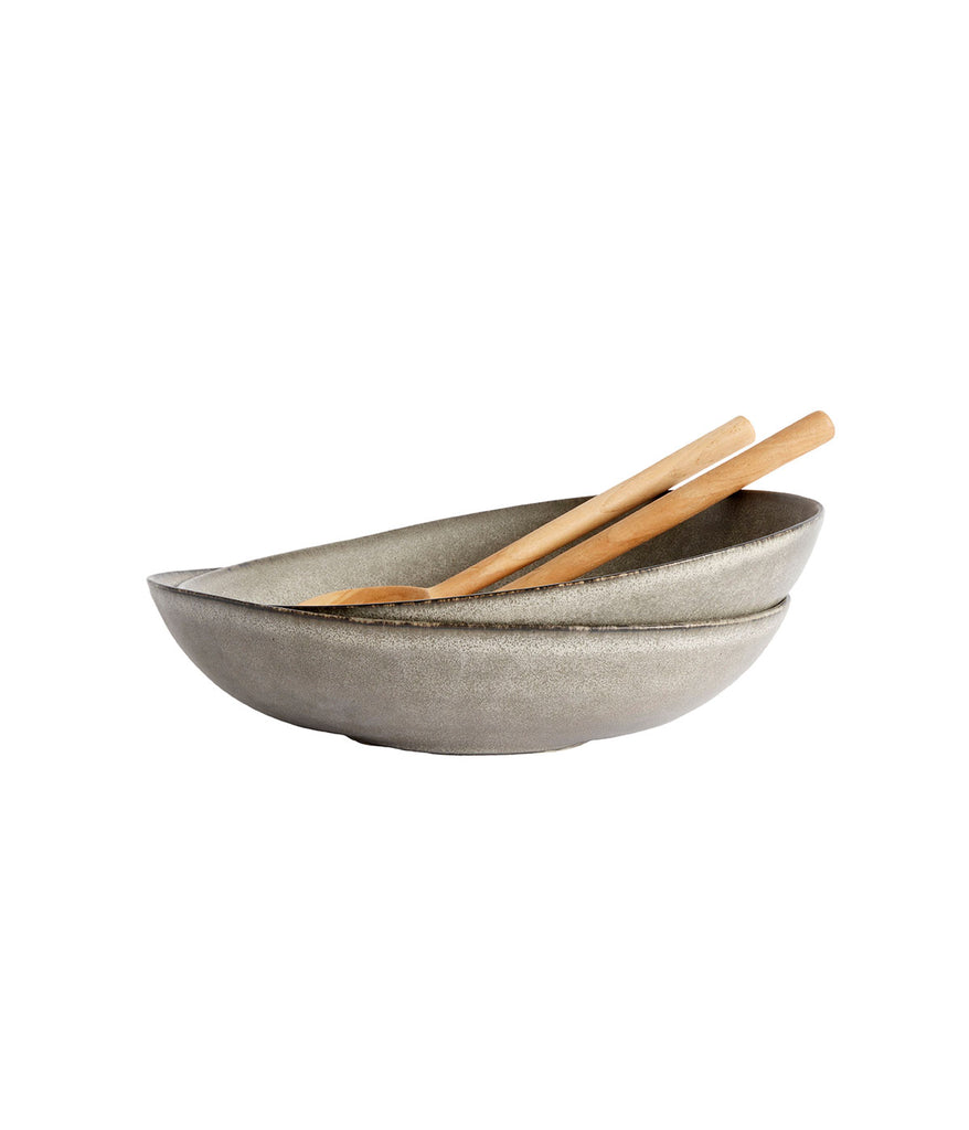 Bowl Mame XL - Oyster Ceramics - Ø32xH7,5 cm