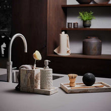 Carica l&#39;immagine nel visualizzatore di Gallery, Dishwasher holder Vita - Seashell Marble - W11xL21xH14 cm