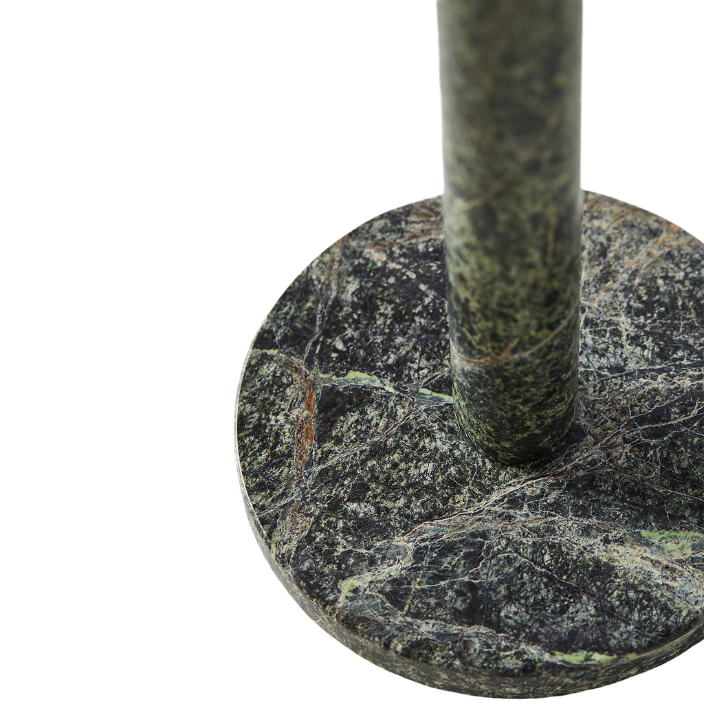 Paper towel holder Vita - Seagrass Marble - D15xH31 cm