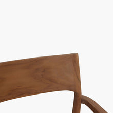 Load image into Gallery viewer, Dining armchair natural leather