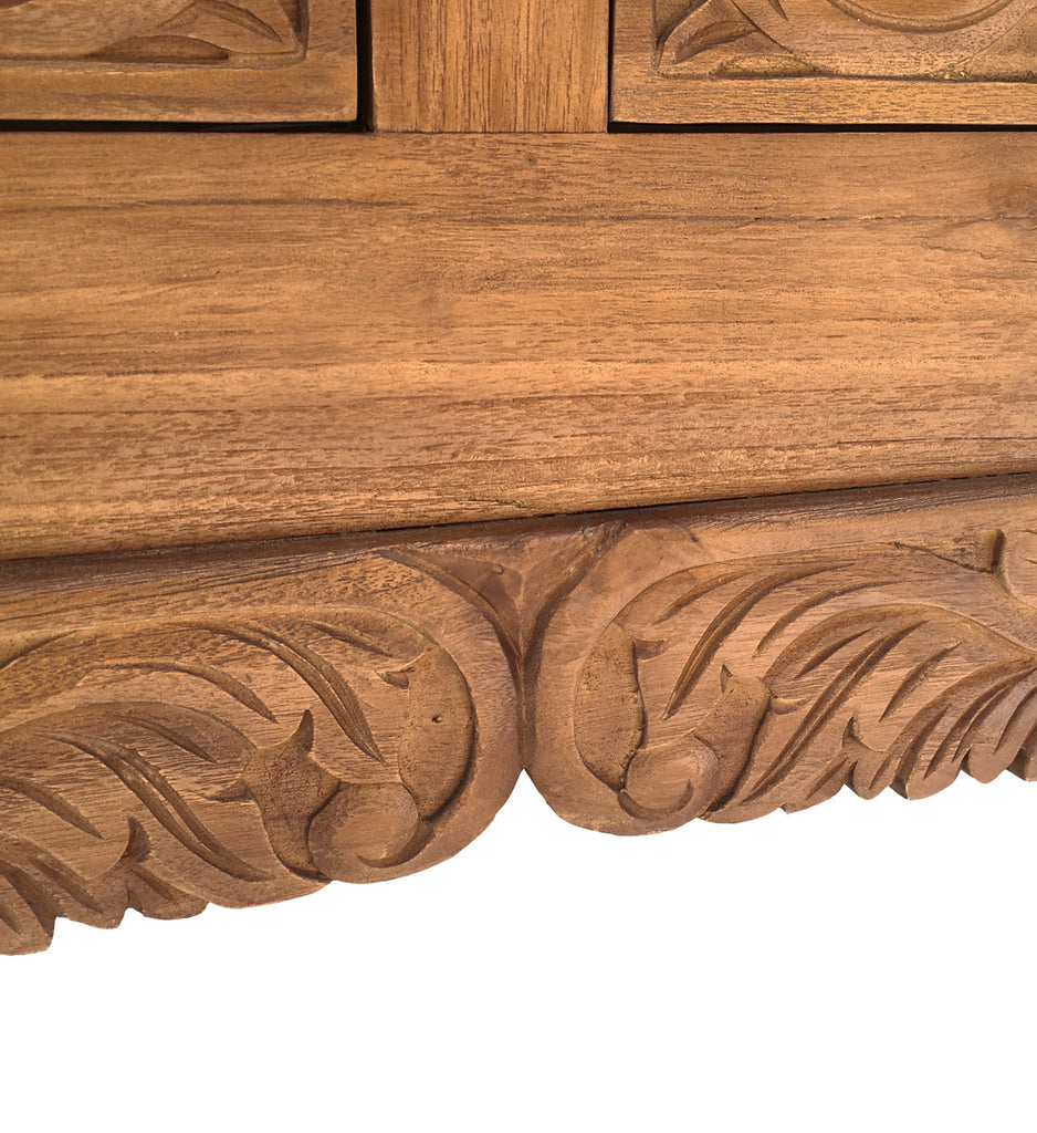 CARVED BUFFET 5 DRAWERS