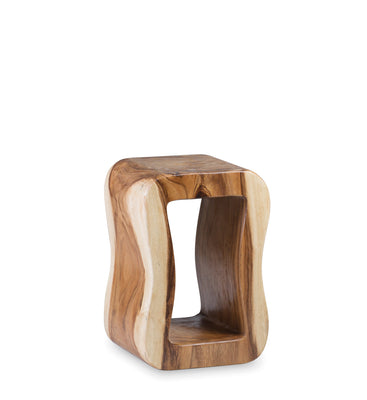 Suar wood side table