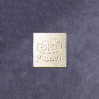 Zipped Foam Round Ball Pit 90x40cm Cover, Velvet, Blue-Gray