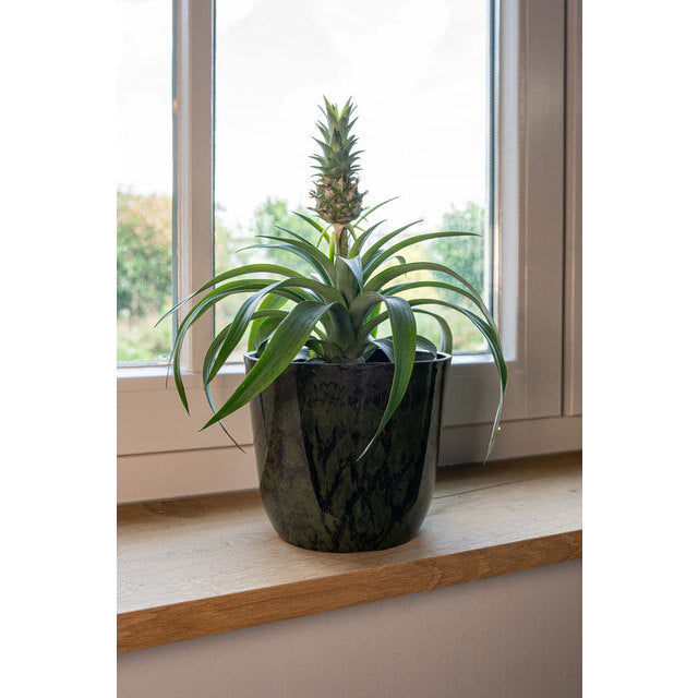 PALERMO Pot Green Marble D40 H36