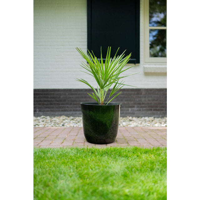PALERMO Pot Green Marble D40 H36