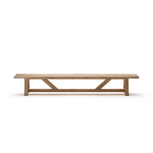 Load image into Gallery viewer, Teak Bench
