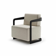 Load image into Gallery viewer, Aspen lounge chair fumé indoor