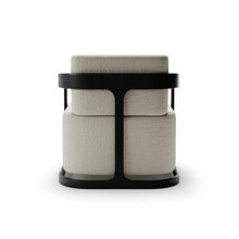 Load image into Gallery viewer, Aspen lounge chair fumé indoor