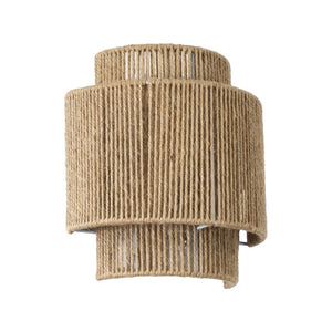 BOHO JUTE ROPE WALL LAMP