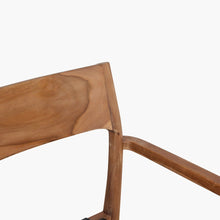 Load image into Gallery viewer, Dining armchair black leather