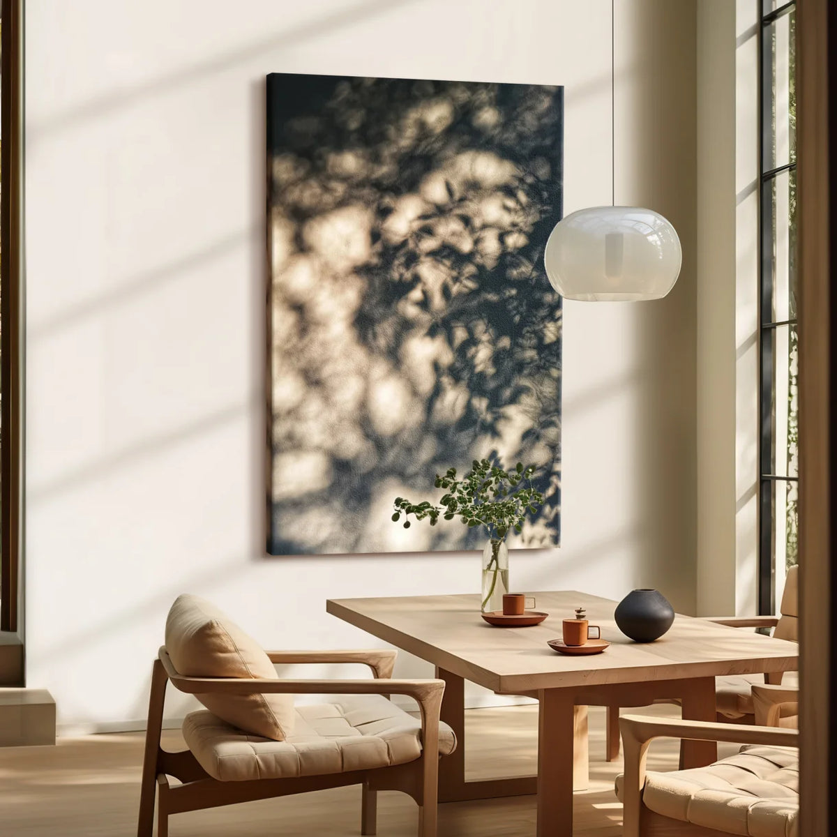 Linen canvas - Shadow Composition
