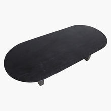 Load image into Gallery viewer, Bullnose coffee table black