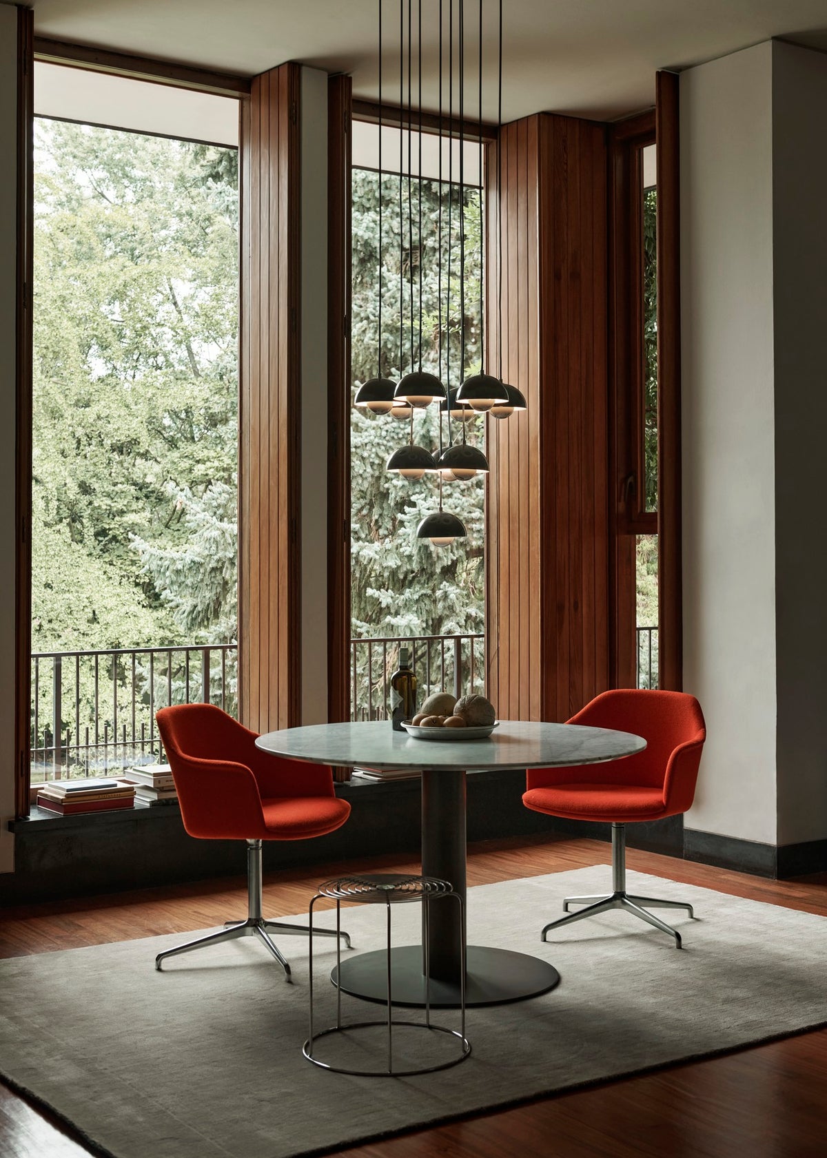 Flowerpot Chandelier VP1 Verner Panton 1968