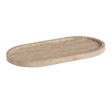 Charger l&#39;image dans la galerie, TRAVERTINE TRAY 30X15X1,5 CM