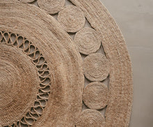 Carica l&#39;immagine nel visualizzatore di Gallery, JUTE CARPET Ø120 CM