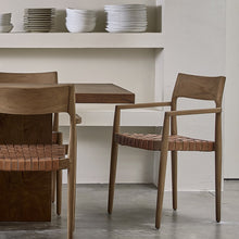Load image into Gallery viewer, Dining chair natural leather