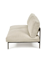 Charger l&#39;image dans la galerie, Bench two seater incl cushion indoor ivory