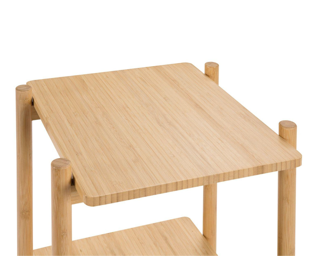 SHELF 3E. BAMBOO 34X35X87CM